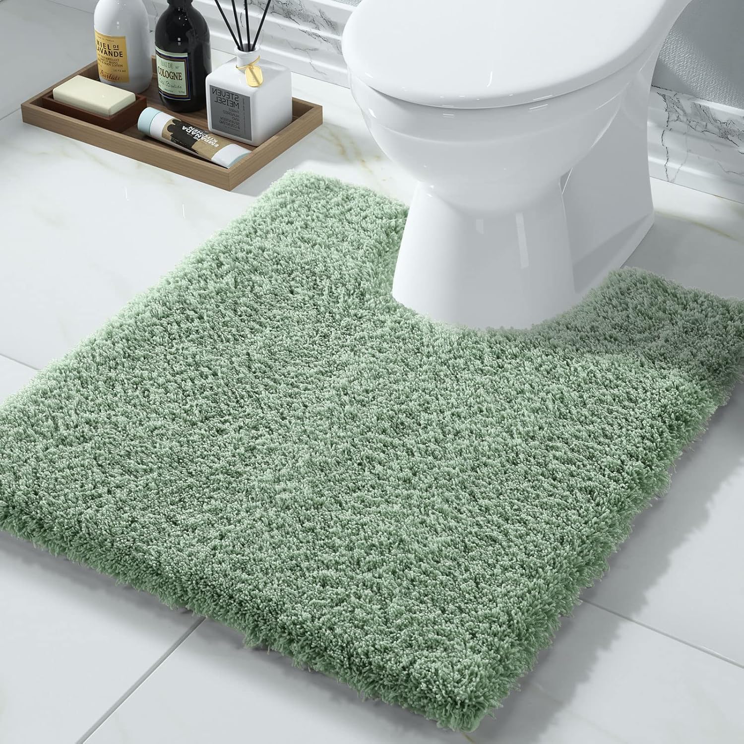 2025 Plush Bath Mat - Ultra Soft Non-Slip Microfiber Absorbent Shower Rug - Picture 134 of 252