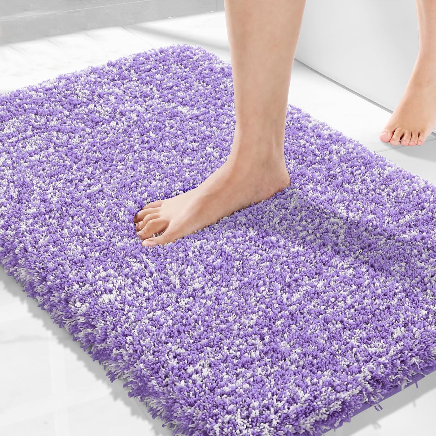 2025 Plush Bath Mat - Ultra Soft Non-Slip Microfiber Absorbent Shower Rug - Picture 157 of 252