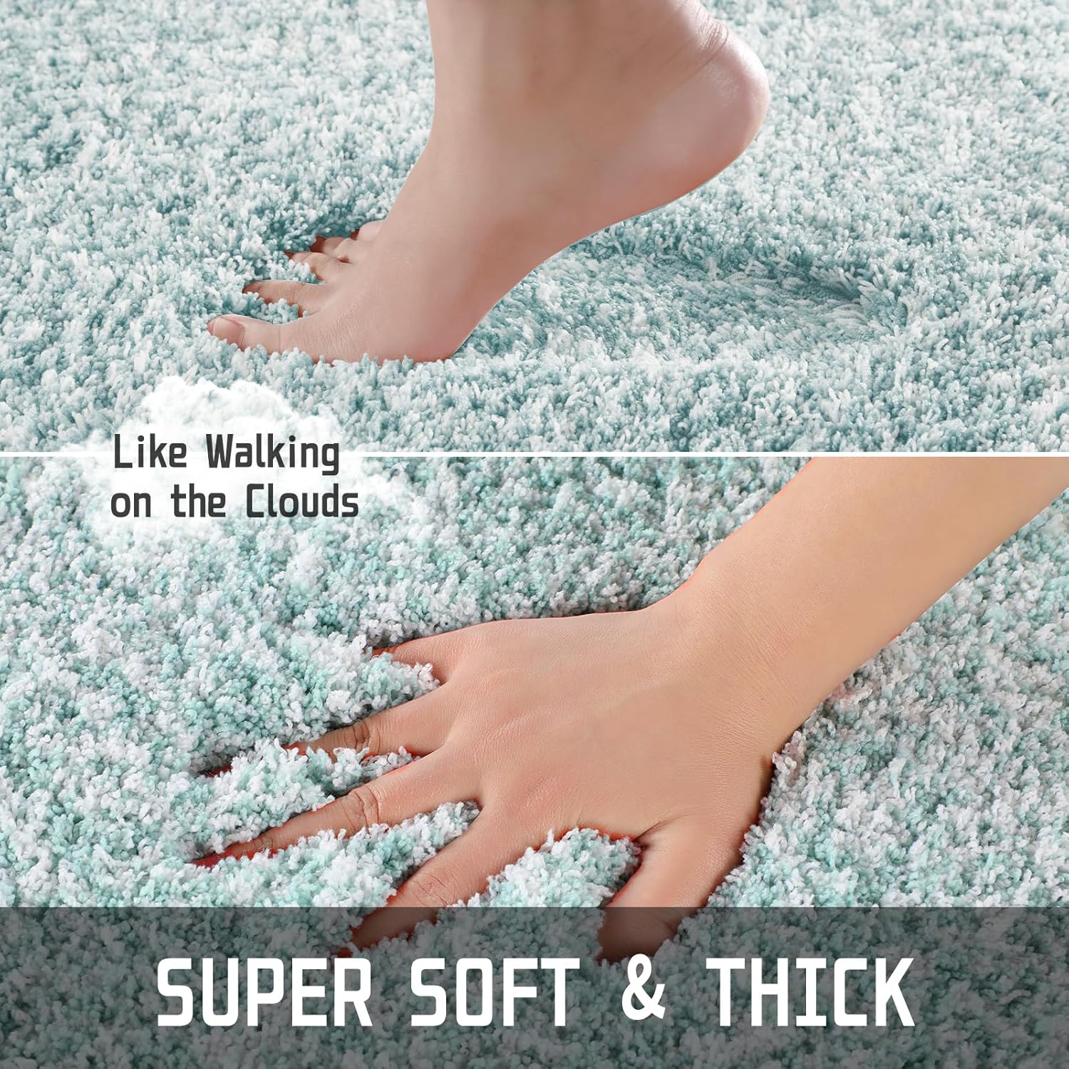 2025 Plush Bath Mat - Ultra Soft Non-Slip Microfiber Absorbent Shower Rug - Picture 161 of 252