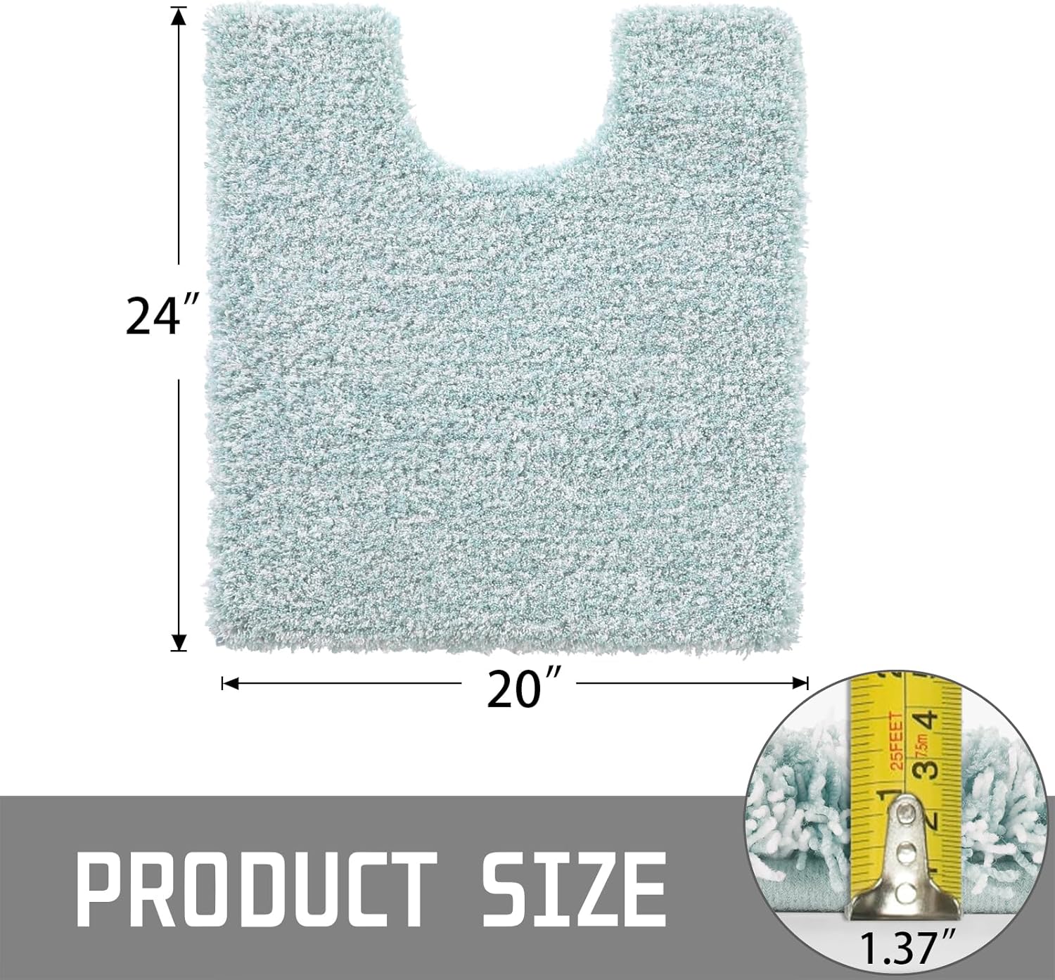 2025 Plush Bath Mat - Ultra Soft Non-Slip Microfiber Absorbent Shower Rug - Picture 165 of 252