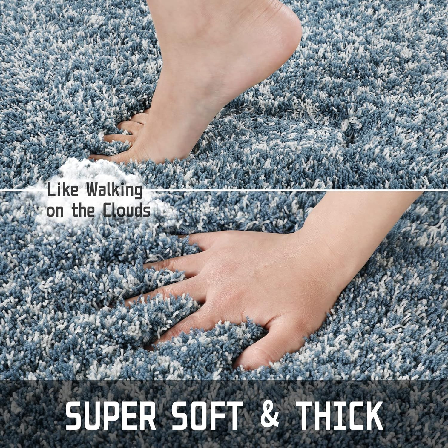 2025 Plush Bath Mat - Ultra Soft Non-Slip Microfiber Absorbent Shower Rug - Picture 52 of 252