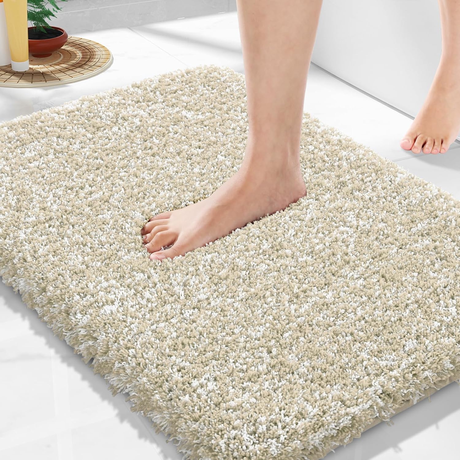 2025 Plush Bath Mat - Ultra Soft Non-Slip Microfiber Absorbent Shower Rug - Picture 170 of 252