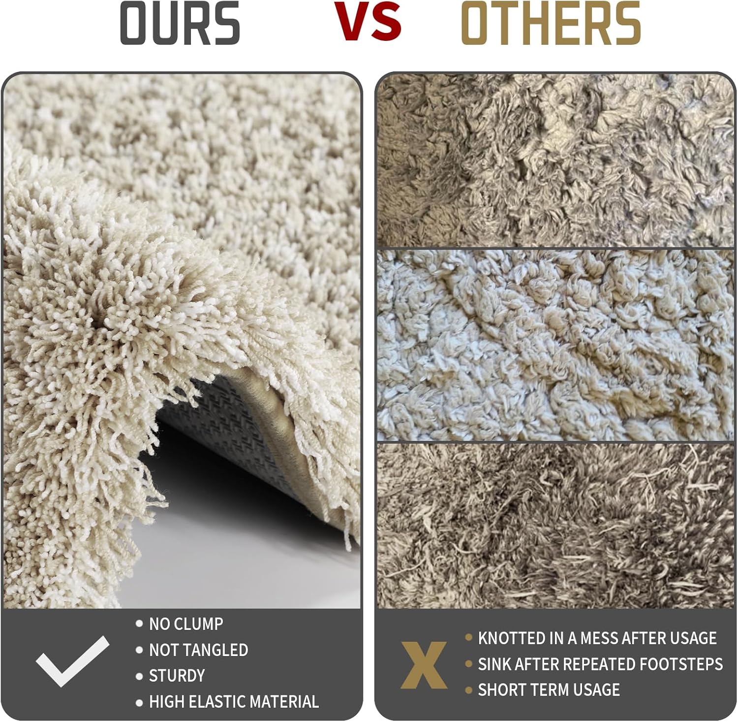 2025 Plush Bath Mat - Ultra Soft Non-Slip Microfiber Absorbent Shower Rug - Picture 173 of 252