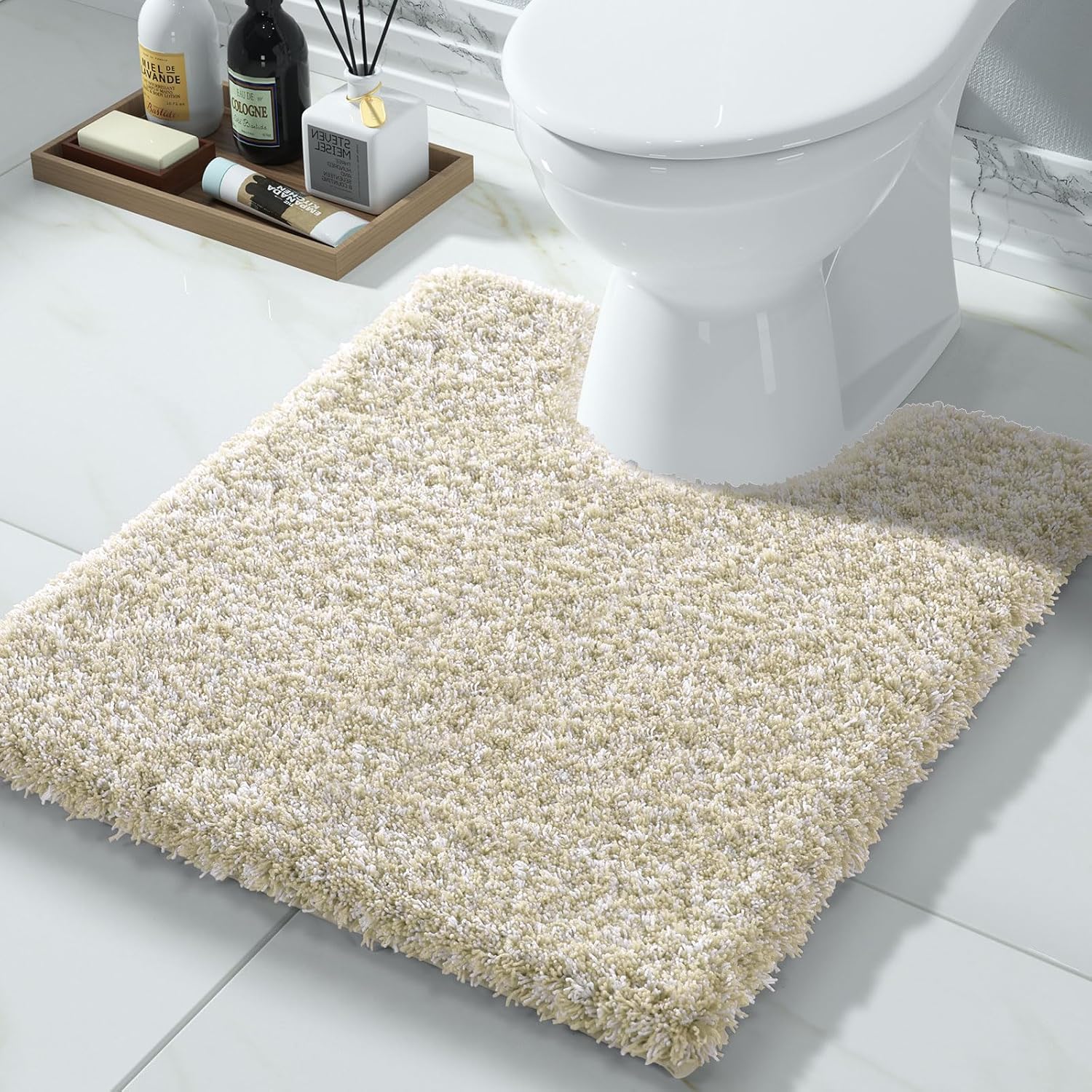 2025 Plush Bath Mat - Ultra Soft Non-Slip Microfiber Absorbent Shower Rug - Picture 178 of 252