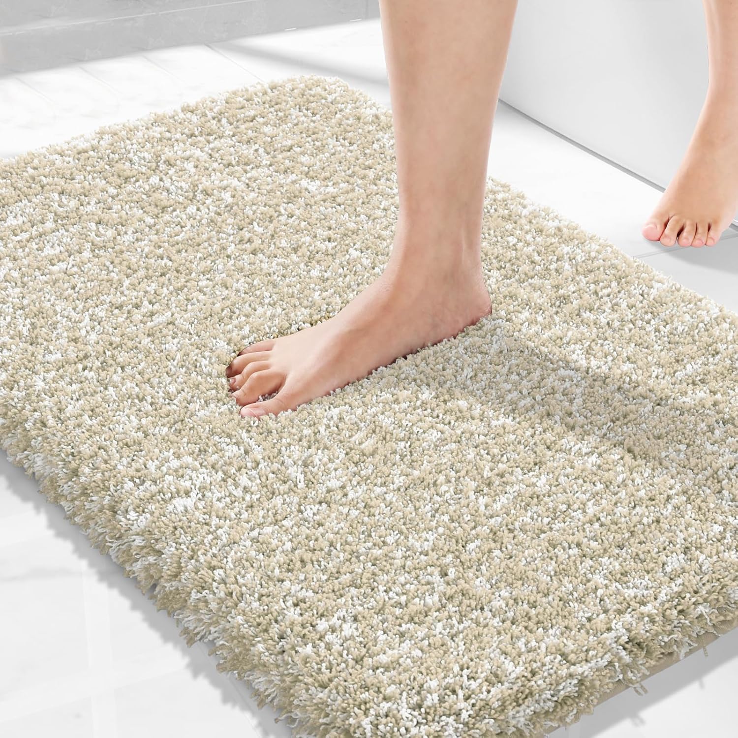 2025 Plush Bath Mat - Ultra Soft Non-Slip Microfiber Absorbent Shower Rug - Picture 181 of 252