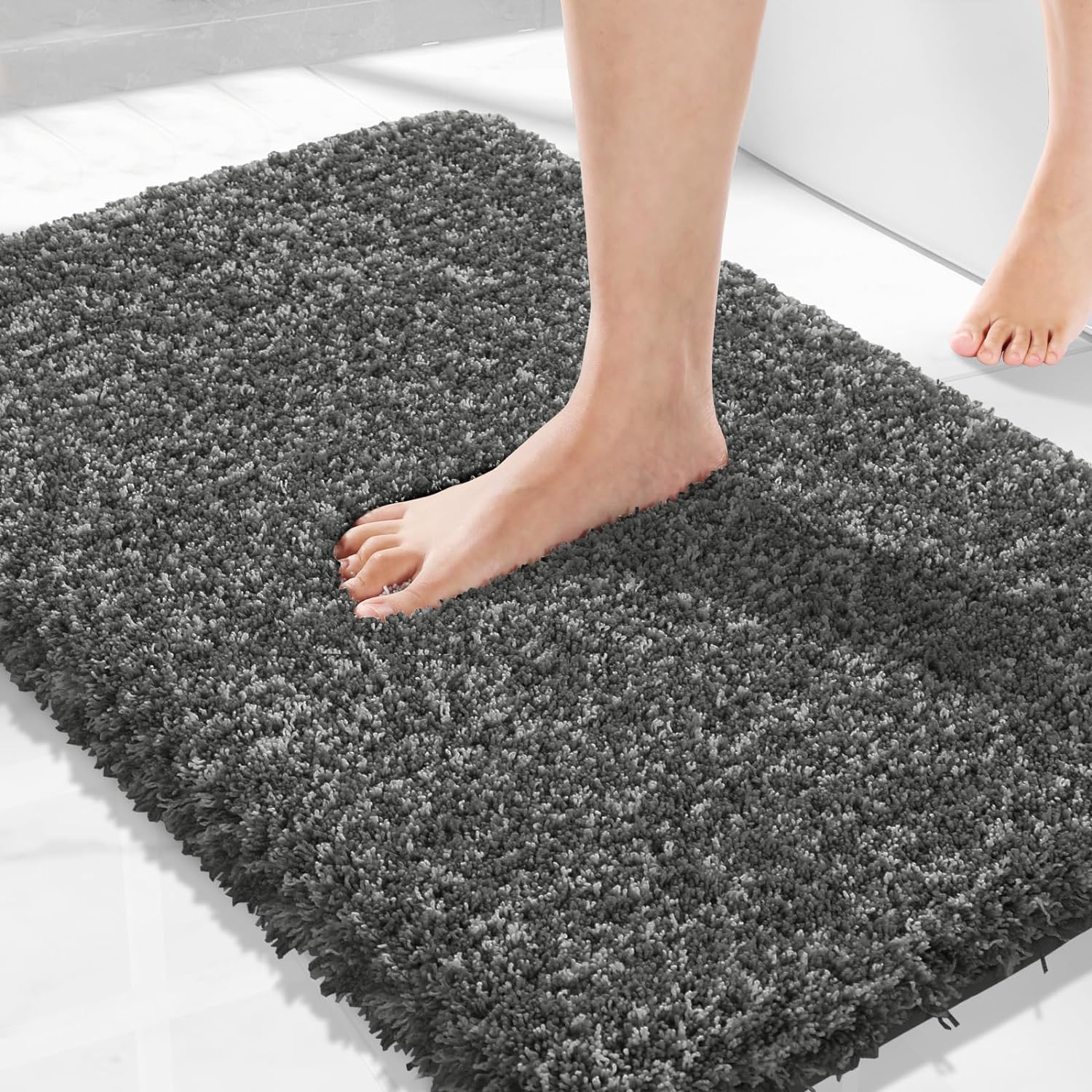 2025 Plush Bath Mat - Ultra Soft Non-Slip Microfiber Absorbent Shower Rug - Picture 202 of 252