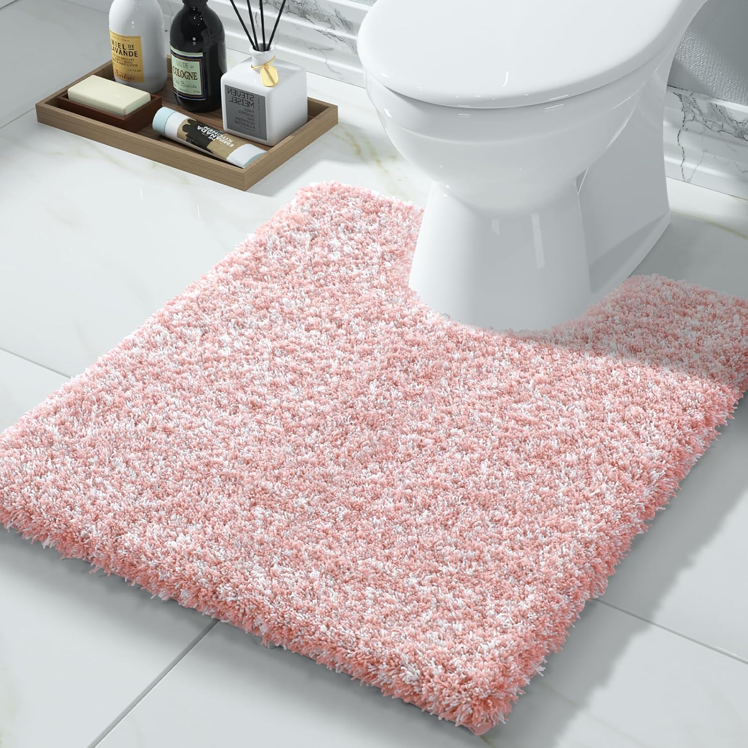 2025 Plush Bath Mat - Ultra Soft Non-Slip Microfiber Absorbent Shower Rug - Picture 249 of 252
