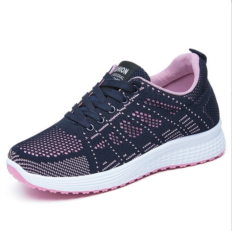 Women Walking Tennis Gym Sneakers Workout Shoes Lightweight & Breathable Shoes - Imagen 24 de 26