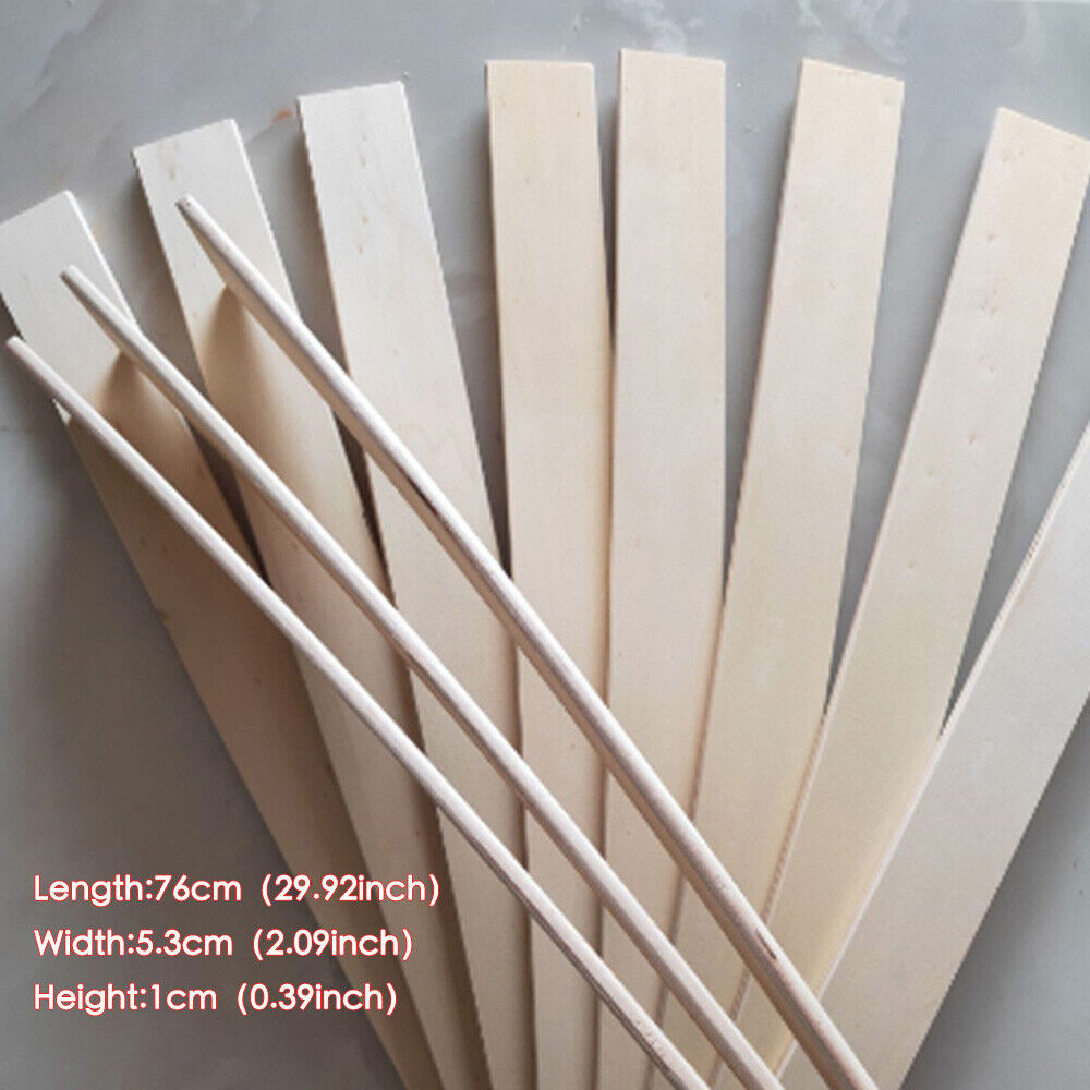 10 pcs 68CM/76CM Length Replacement Slats Sprung Wooden Bed Slats Width 53mm UK - Picture 11 of 11