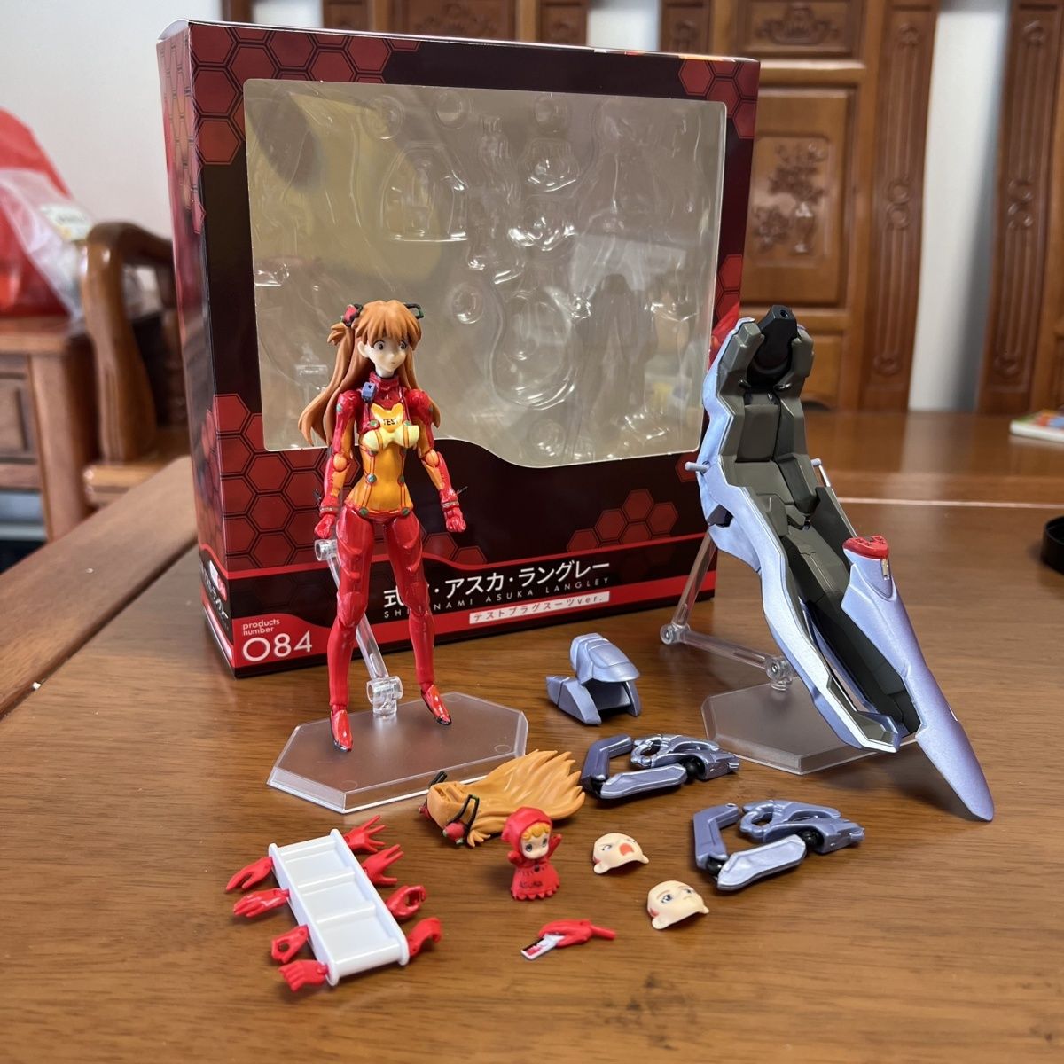 Figma 091 Evangelion Warrior Theater Edition Ayanami Pretty Girl Mobile Handmade - Bild 25 von 25