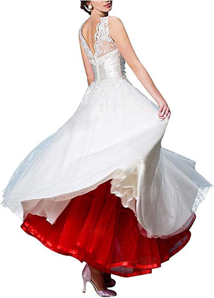 Women's Ankle Long Wedding Petticoat Slips Underskirt for Prom Evening Skirt - Bild 38 von 75
