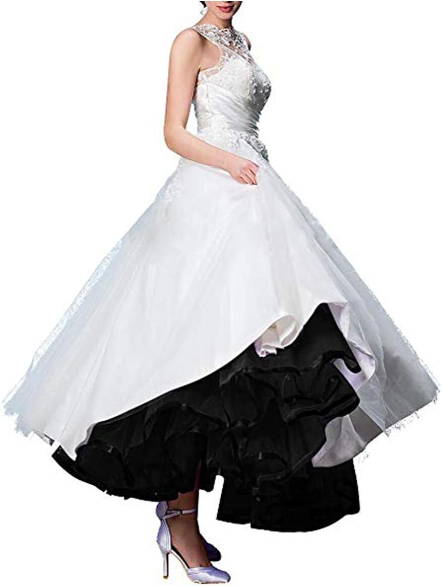 Women's Ankle Long Wedding Petticoat Slips Underskirt for Prom Evening Skirt - Bild 45 von 75