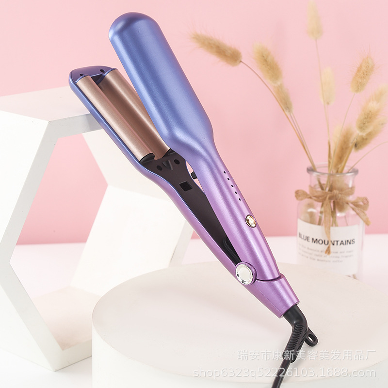Hair Salon Ceramic 3 Triple Barrel Curling Iron Curler Wand Tong Hair Waver 2025 - Picture 16 of 16