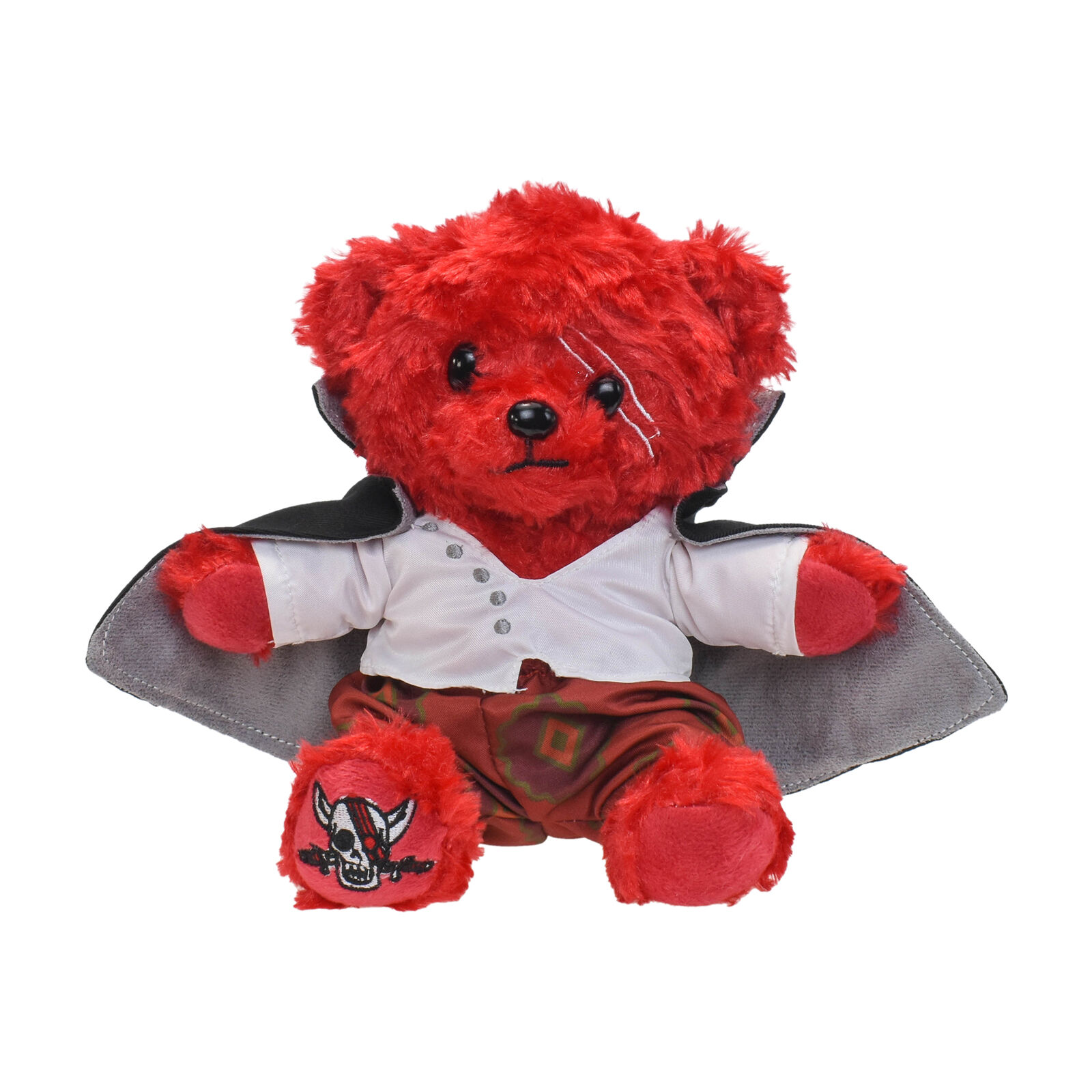 One Piece Film Red Shanks Bear Plush Toy Red-Haired Shanks Stuffed Doll Plushies - Picture 1 of 18