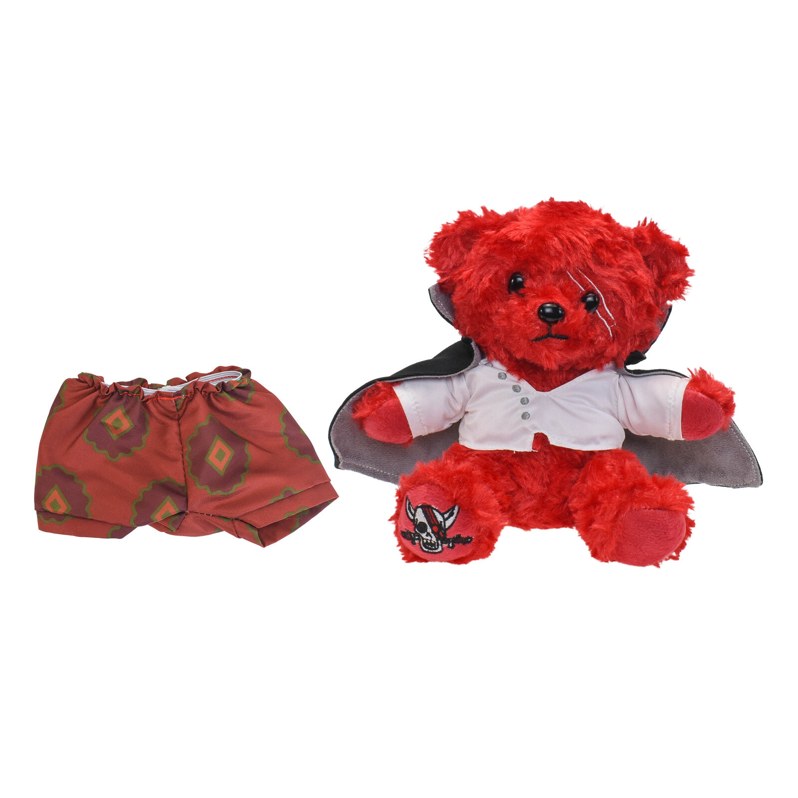 One Piece Film Red Shanks Bear Plush Toy Red-Haired Shanks Stuffed Doll Plushies - Picture 2 of 18