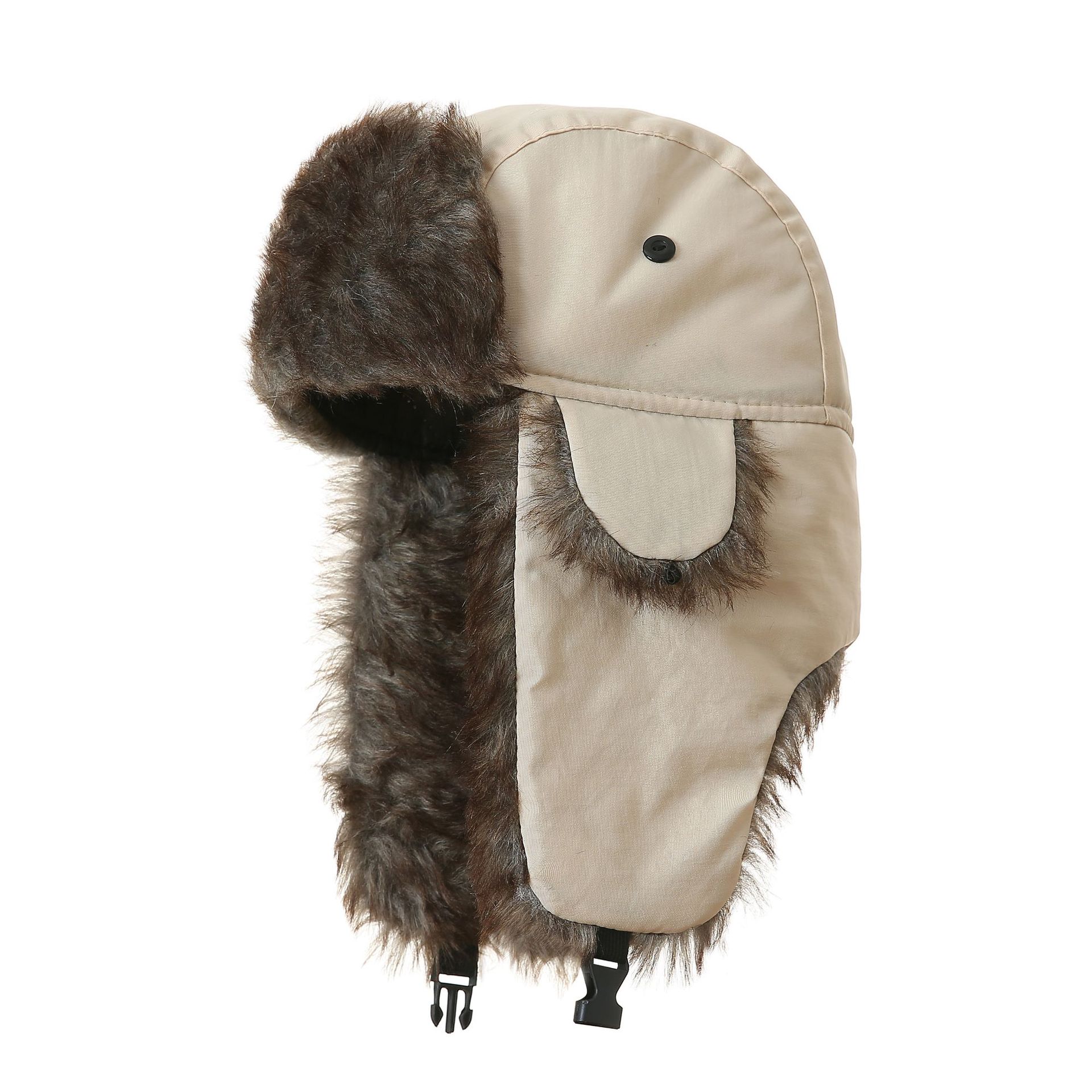 Men's Winter Trapper Aviator Trooper Earflap Warm Russian Waterproof Ski Hat UK