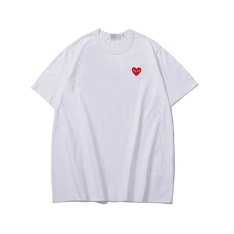 CDG Unisex Hip Hop bedruckt Sommer locker lässig vielseitig Kurzarm T-Shirt - Bild 26 von 69