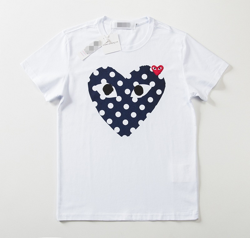 CDG Unisex Hip Hop bedruckt Sommer locker lässig vielseitig Kurzarm T-Shirt - Bild 28 von 69