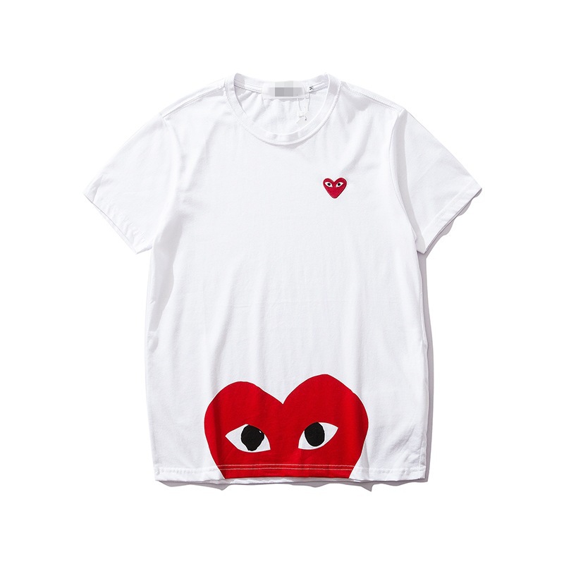 CDG Unisex Hip Hop bedruckt Sommer locker lässig vielseitig Kurzarm T-Shirt - Bild 30 von 69
