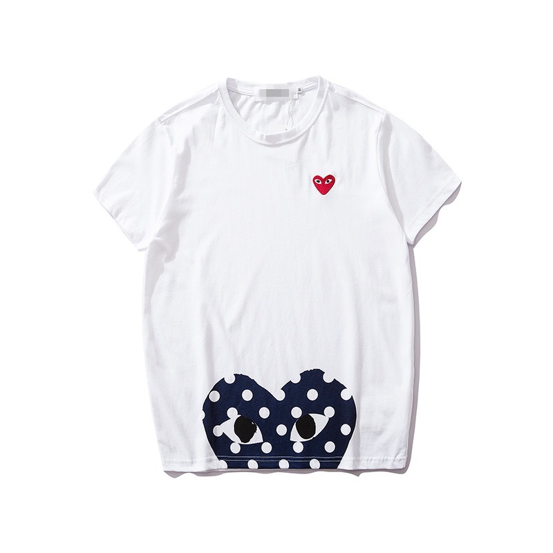 CDG Unisex Hip Hop bedruckt Sommer locker lässig vielseitig Kurzarm T-Shirt - Bild 32 von 69
