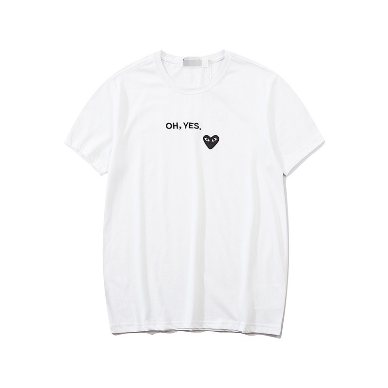 CDG Unisex Hip Hop bedruckt Sommer locker lässig vielseitig Kurzarm T-Shirt - Bild 37 von 69