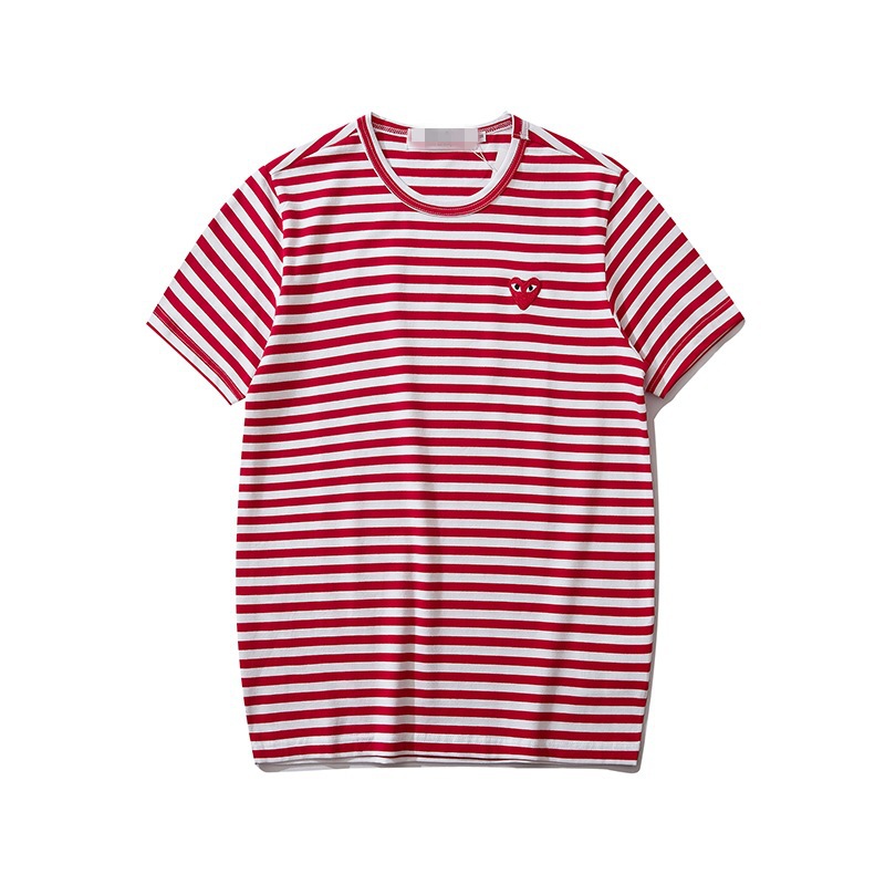 CDG Unisex Hip Hop bedruckt Sommer locker lässig vielseitig Kurzarm T-Shirt - Bild 40 von 69