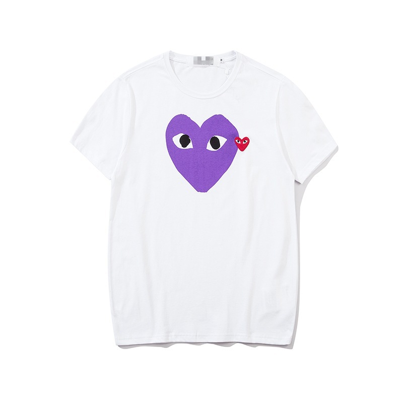 CDG Unisex Hip Hop bedruckt Sommer locker lässig vielseitig Kurzarm T-Shirt - Bild 46 von 69