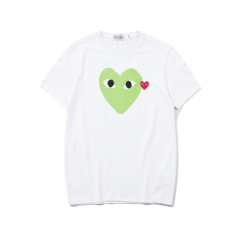 CDG Unisex Hip Hop bedruckt Sommer locker lässig vielseitig Kurzarm T-Shirt - Bild 47 von 69