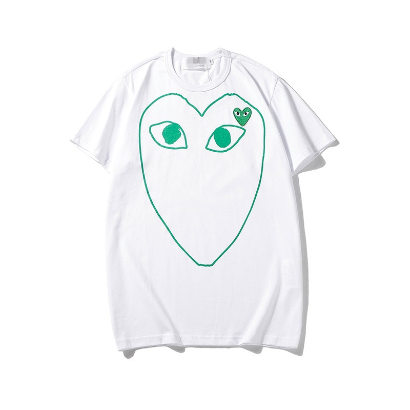 CDG Unisex Hip Hop bedruckt Sommer locker lässig vielseitig Kurzarm T-Shirt - Bild 54 von 69