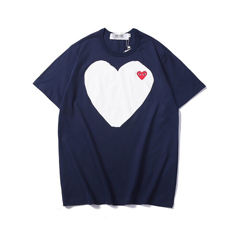 CDG Unisex Hip Hop bedruckt Sommer locker lässig vielseitig Kurzarm T-Shirt - Bild 58 von 69