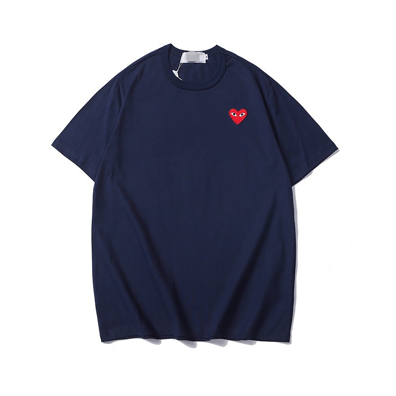 CDG Unisex Hip Hop bedruckt Sommer locker lässig vielseitig Kurzarm T-Shirt - Bild 62 von 69