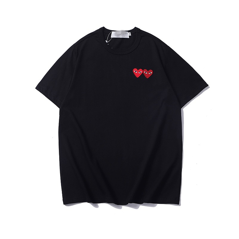 CDG Unisex Hip Hop bedruckt Sommer locker lässig vielseitig Kurzarm T-Shirt - Bild 64 von 69
