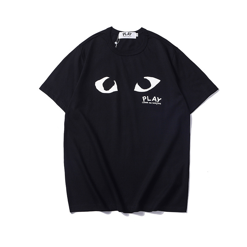 CDG Unisex Hip Hop bedruckt Sommer locker lässig vielseitig Kurzarm T-Shirt - Bild 67 von 69