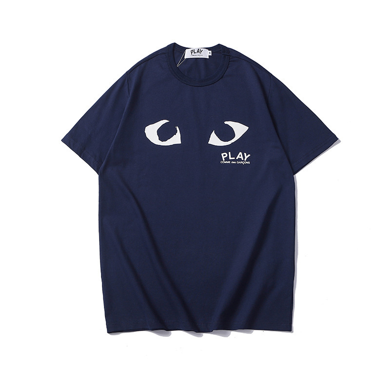 CDG Unisex Hip Hop bedruckt Sommer locker lässig vielseitig Kurzarm T-Shirt - Bild 68 von 69