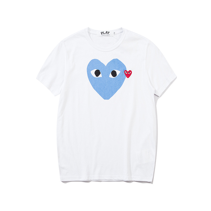 CDG Unisex Hip Hop bedruckt Sommer locker lässig vielseitig Kurzarm T-Shirt - Bild 69 von 69