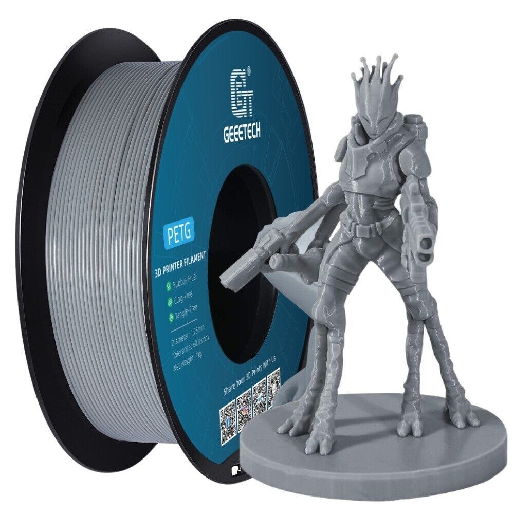 【Compre 4 y obtenga 2 gratis, AÑADA 6】1KG Impresora 3D Geeetech Filamento PETG Consumibles de 1,75 mm - Imagen 31 de 36