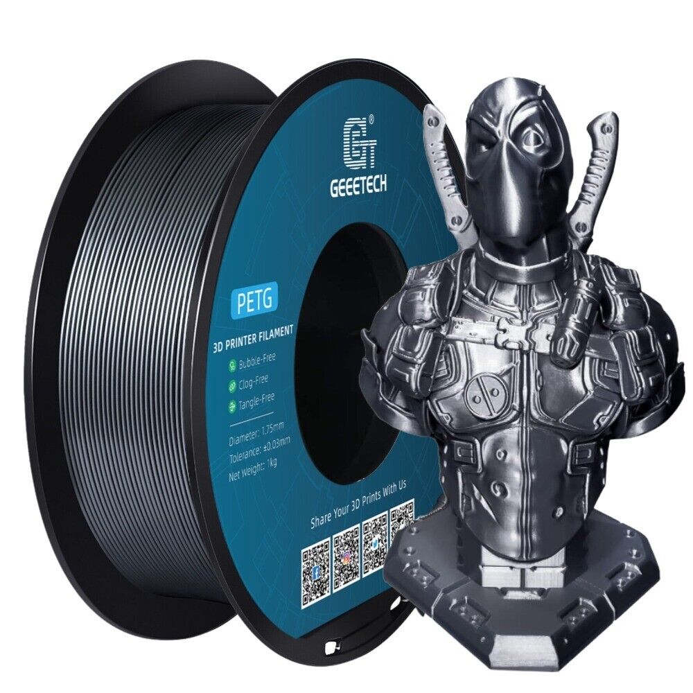 【Compre 4 y obtenga 2 gratis, AÑADA 6】1KG Impresora 3D Geeetech Filamento PETG Consumibles de 1,75 mm - Imagen 30 de 36