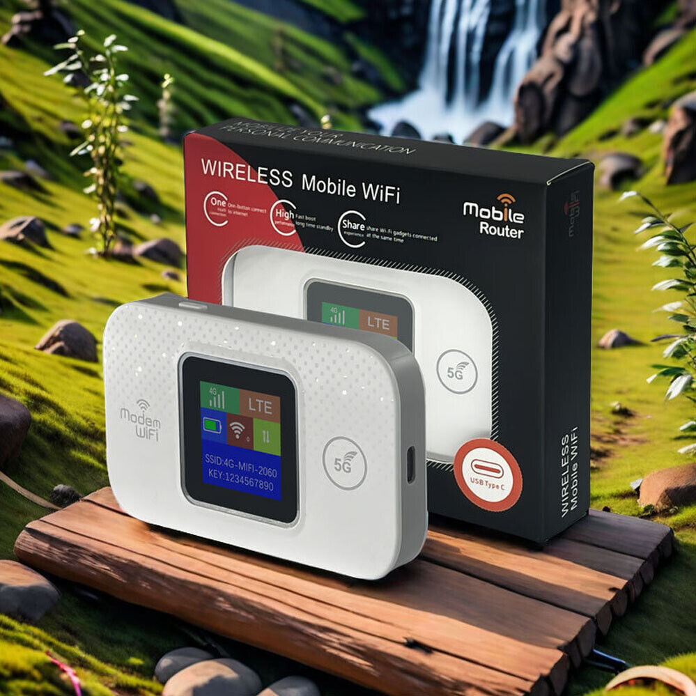 New Portable 4G LTE Wireless WiFi Router Mobile Broadband LCD MIFI Hotspot - Picture 18 of 18