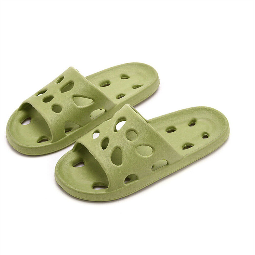 Mens Womens Shower Bath Sandals Clogs Non-Slip Ultra Soft Slippers Home Shoes - Picture 24 of 28