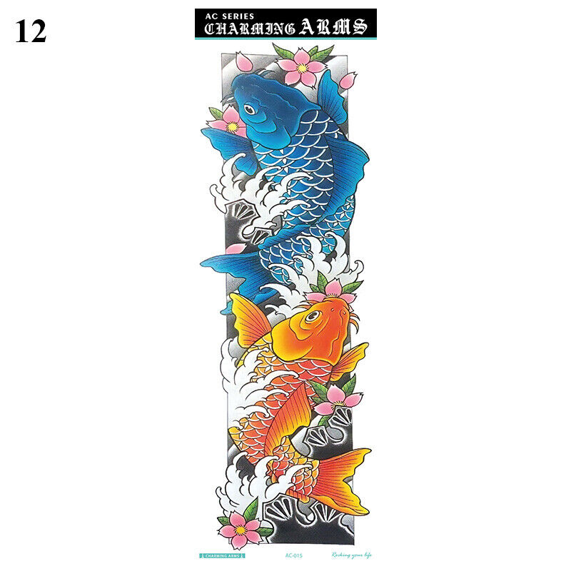 Sexy Fake Tattoo for Women Waterproof Temporary Tattoos Large Leg Thigh Body - Picture 22 of 24