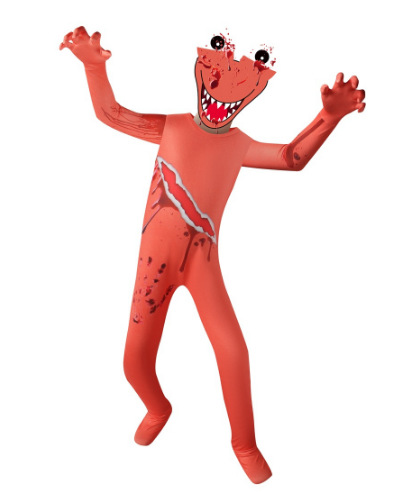 Kids Rainbow Friends Roblox Dress-up Outfits Halloween Cosplay Costume Jumpsuits - Picture 21 of 25