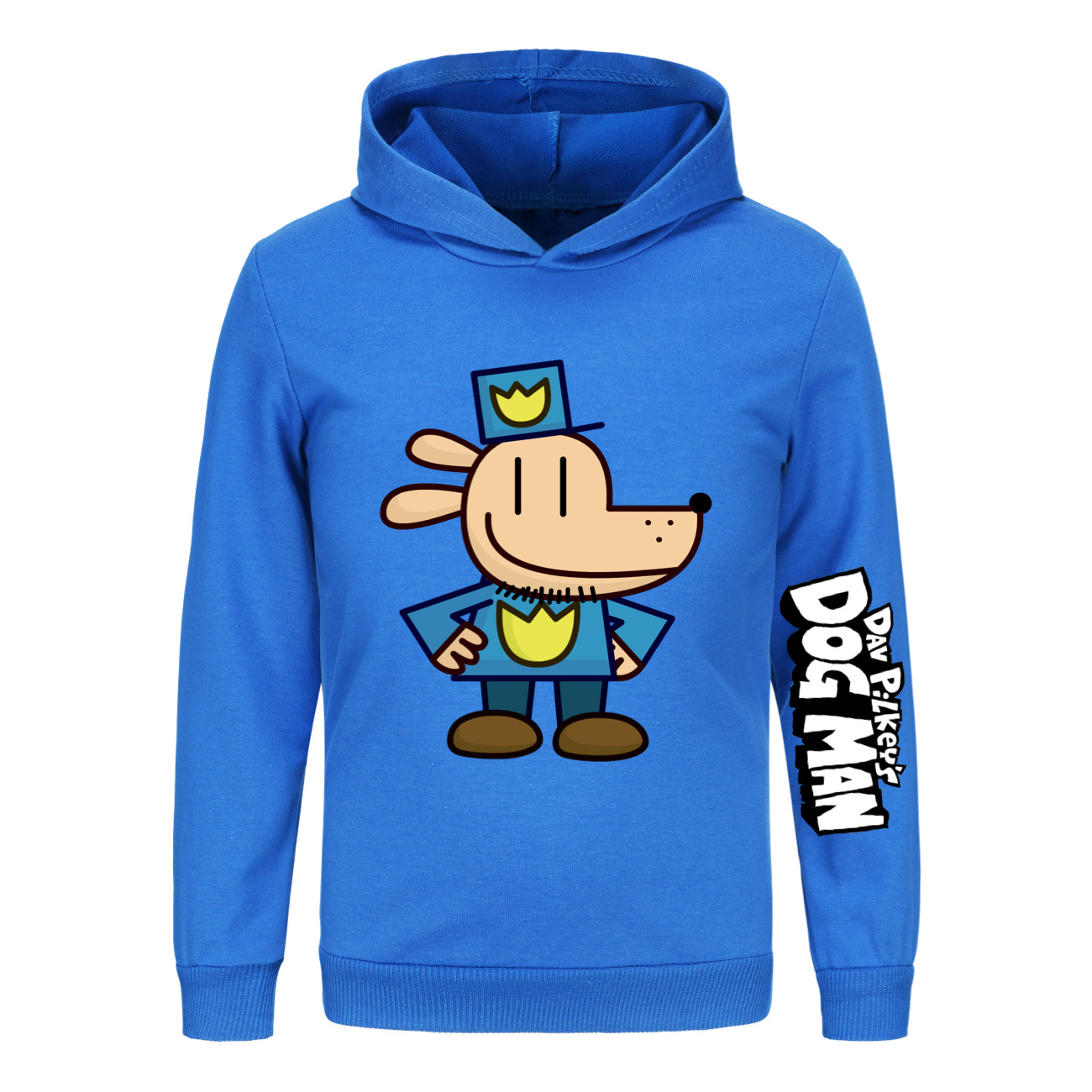 Kids Boys Girls Dog Man World Book Day Dogman School Hoodie Hooded T-shirt Top