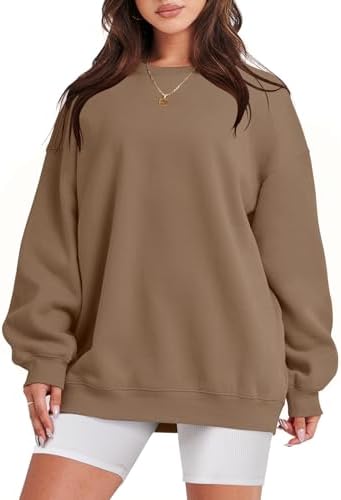 Women's Oversized Fleece Hoodie - Cozy Thermal Pullover for Spring Fall Casual - Picture 25 of 198