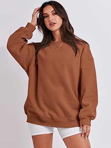 Women's Oversized Fleece Hoodie - Cozy Thermal Pullover for Spring Fall Casual - Picture 36 of 198