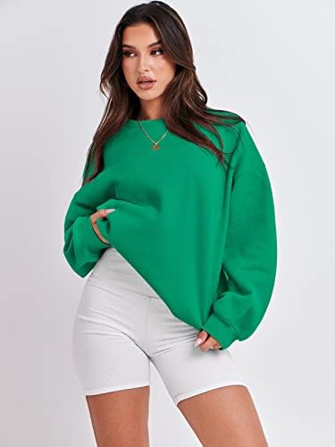 Women's Oversized Fleece Hoodie - Cozy Thermal Pullover for Spring Fall Casual - Picture 40 of 198