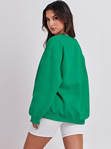 Women's Oversized Fleece Hoodie - Cozy Thermal Pullover for Spring Fall Casual - Picture 42 of 198