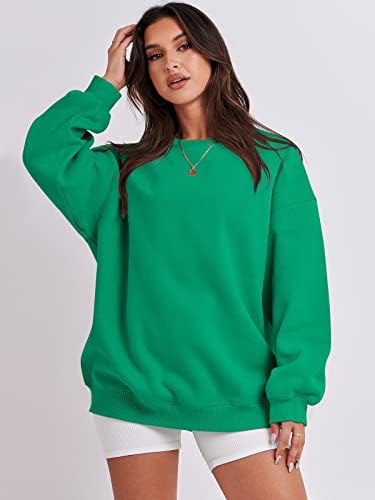 Women's Oversized Fleece Hoodie - Cozy Thermal Pullover for Spring Fall Casual - Picture 43 of 198