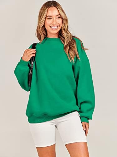 Women's Oversized Fleece Hoodie - Cozy Thermal Pullover for Spring Fall Casual - Picture 44 of 198