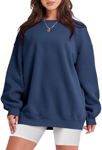 Women's Oversized Fleece Hoodie - Cozy Thermal Pullover for Spring Fall Casual - Picture 55 of 198