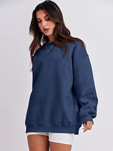 Women's Oversized Fleece Hoodie - Cozy Thermal Pullover for Spring Fall Casual - Picture 57 of 198